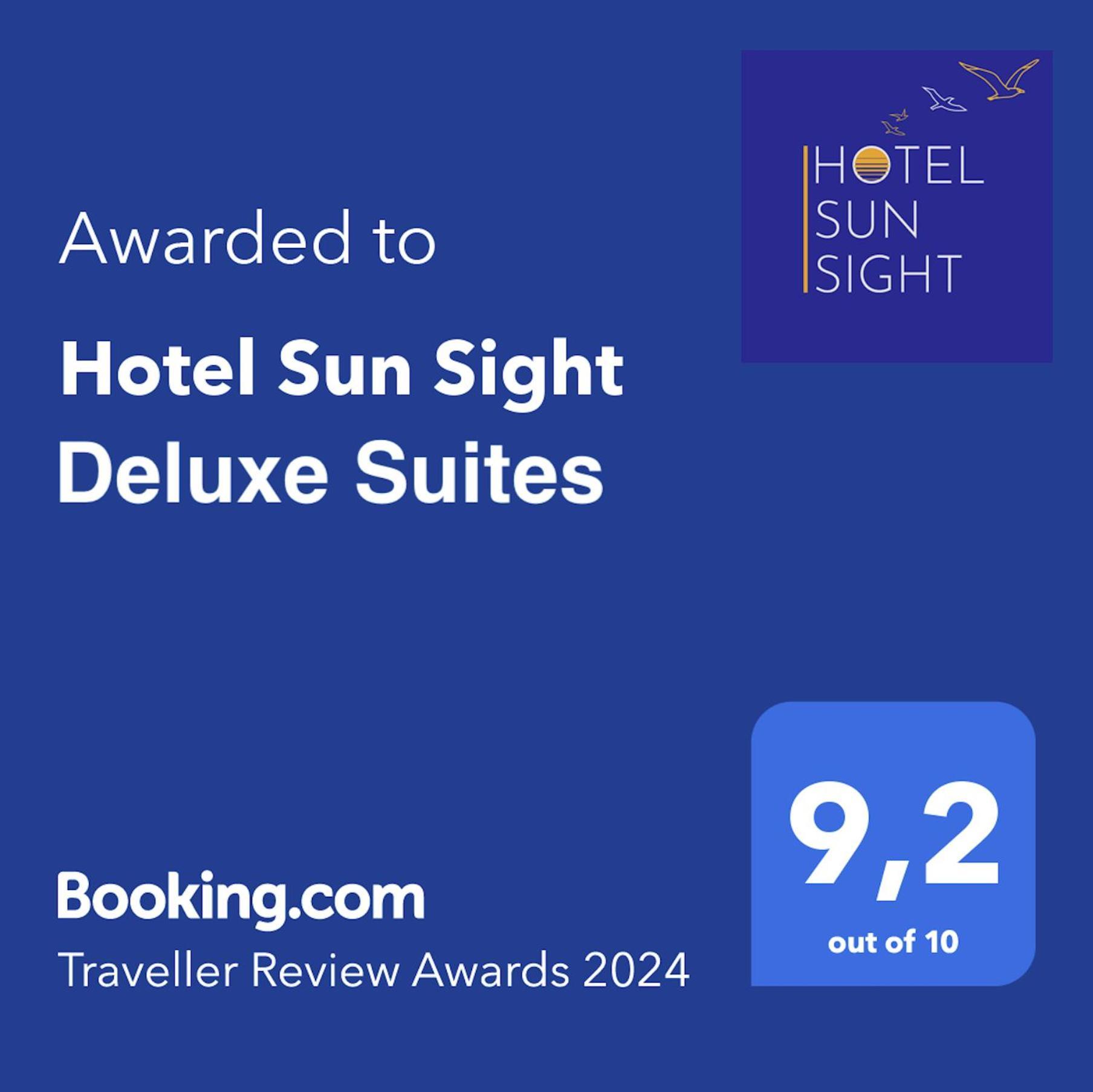 Hotel Sun Sight Pefkochori Exterior foto